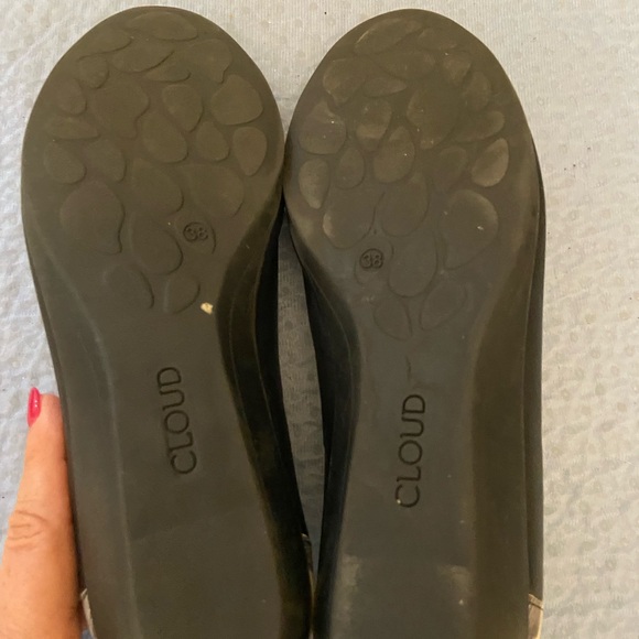 Cloud Footwear Polka Dot Loafers - Black and Cream - Picture 10 of 10